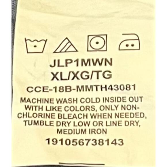 WRANGLER LONG SLEEVE BUTTON-UP DRESS SHIRT, MENS, XL, BLUE, PUCKERED FABRIC - Picture 10 of 11